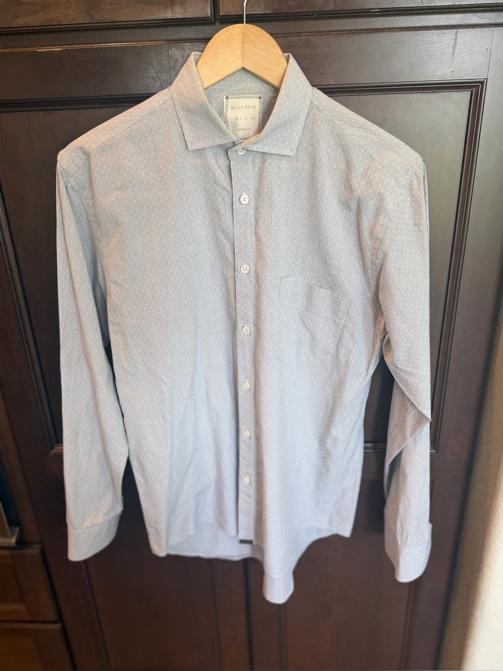 Billy Reid long sleeve button up Shirt size M